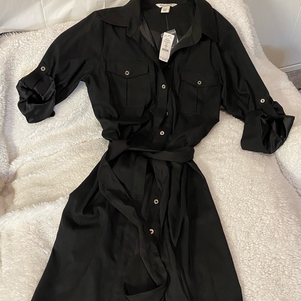 WHBM button down dress